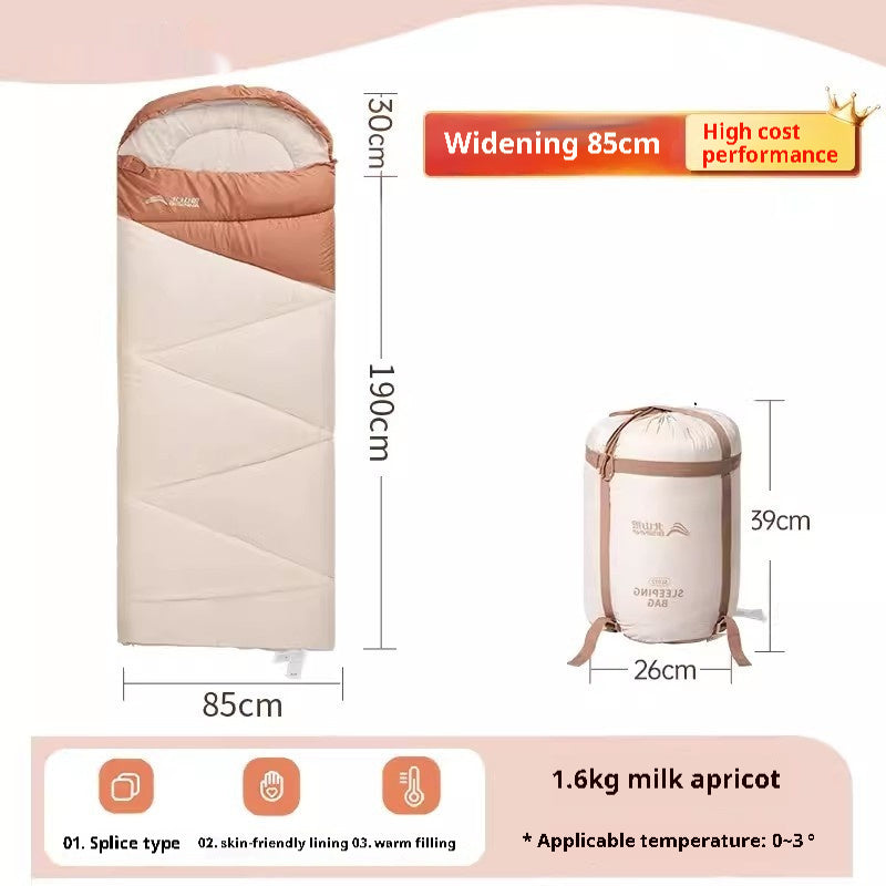 Thickened Cold Protection Warm Sleeping Bag