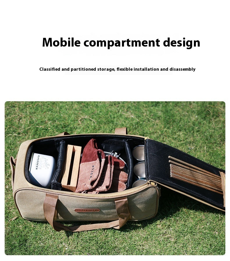 Outdoor Cookware Kitchenware Picnic Bag