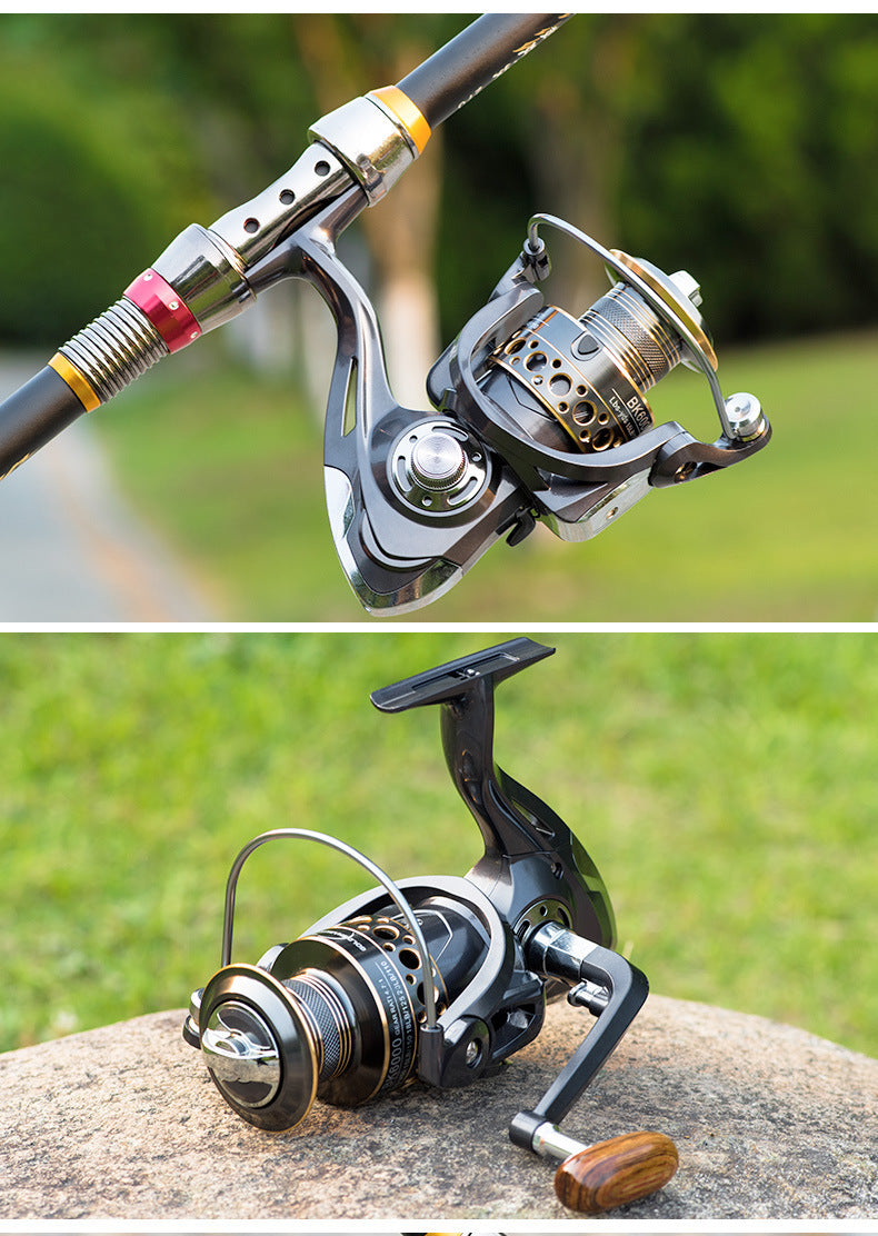 Telescopic Fishing Rod Combo Spinning Reel