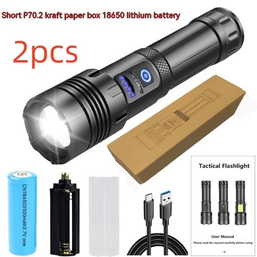 Strong Light Flashlight Outdoor Camping