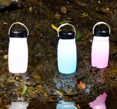 Tanbaby Portable Solar Silicone Lantern Bottle