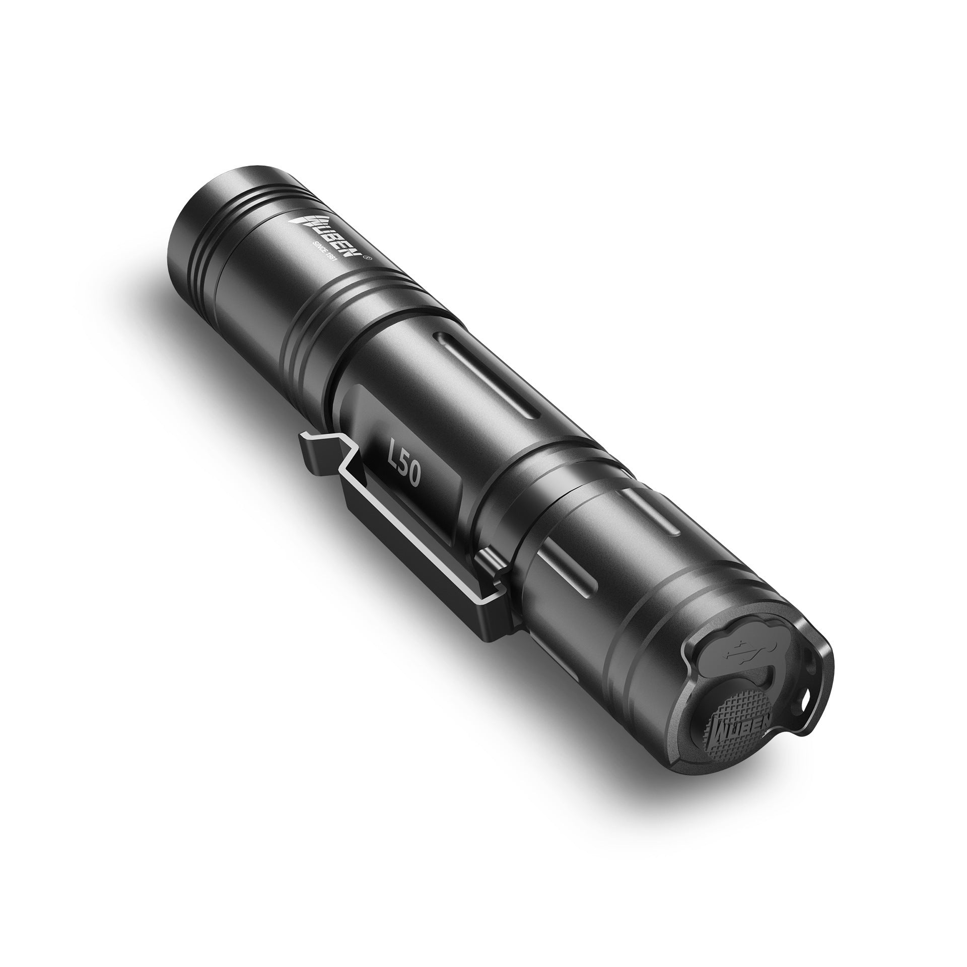 Outdoor Camping Home USB Glare Flashlight
