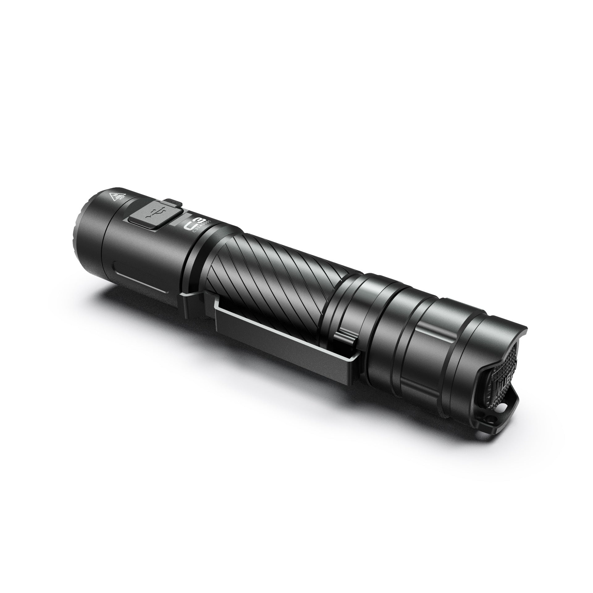 Outdoor Camping Home USB Glare Flashlight