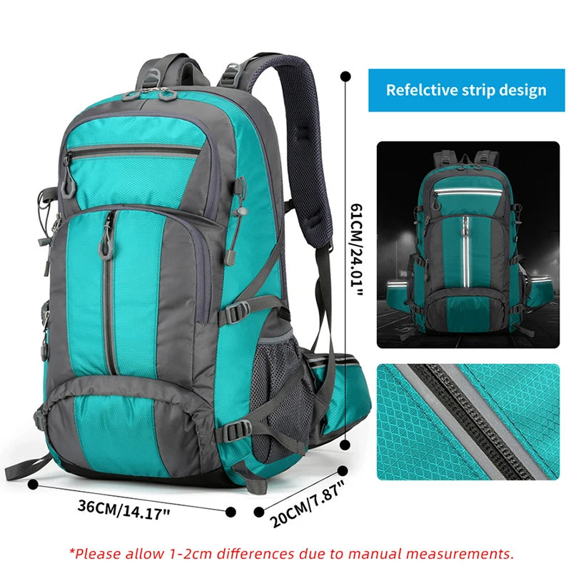 50L Fishing Backpack Large Capacity