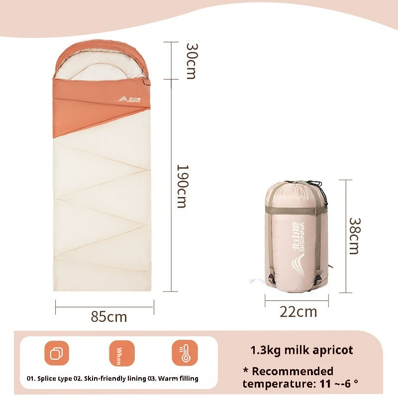 Thickened Cold Protection Warm Sleeping Bag