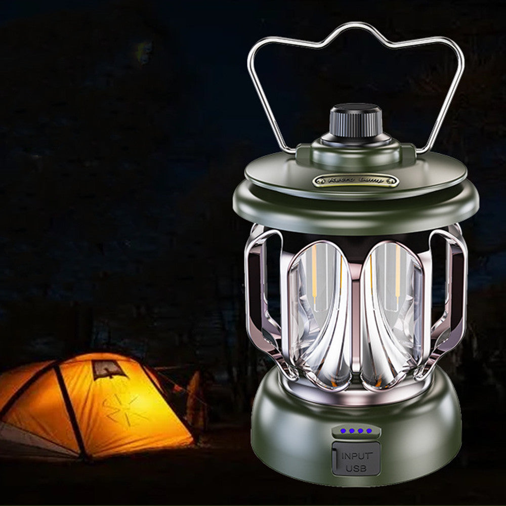 Outdoor Camping Light LED Retro Horse Lantern